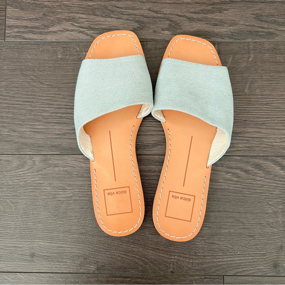New Dolce Vita slides size 6.5